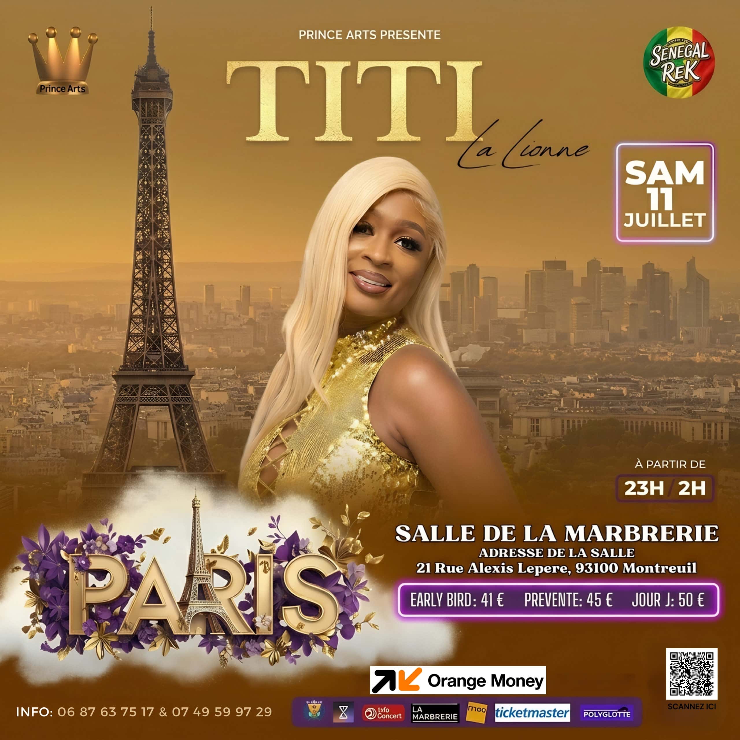 TITI & LE BEURRI BAGASSconcert - musiques sénégalaises