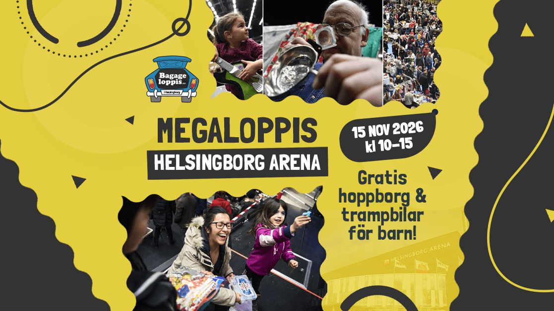 SÄLJARE - Megaloppis Helsingborg arena
