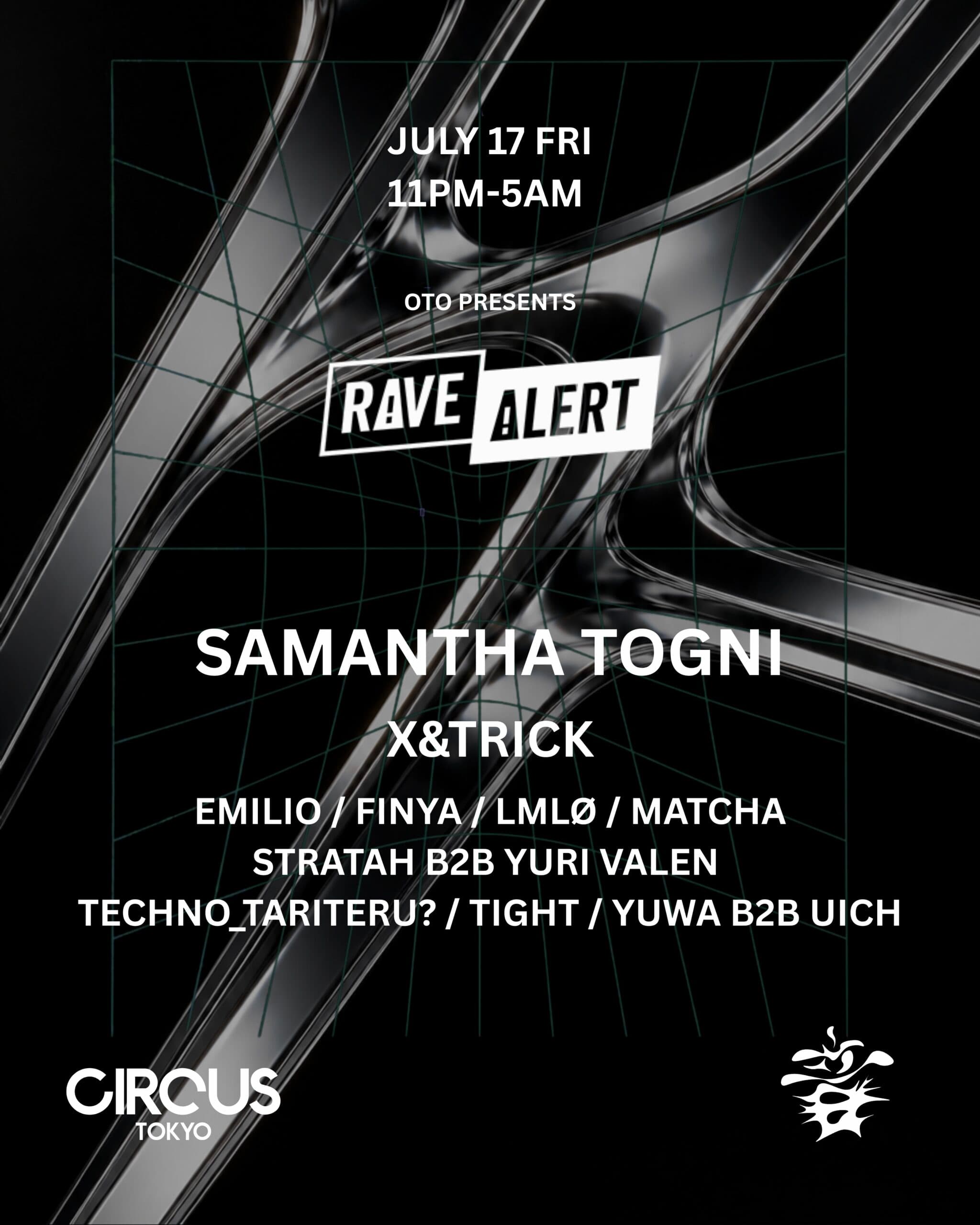 OTO PRESENTS RAVE ALERT