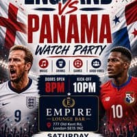 England VS Panama - Watch Party