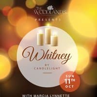 Whitney by candlelight