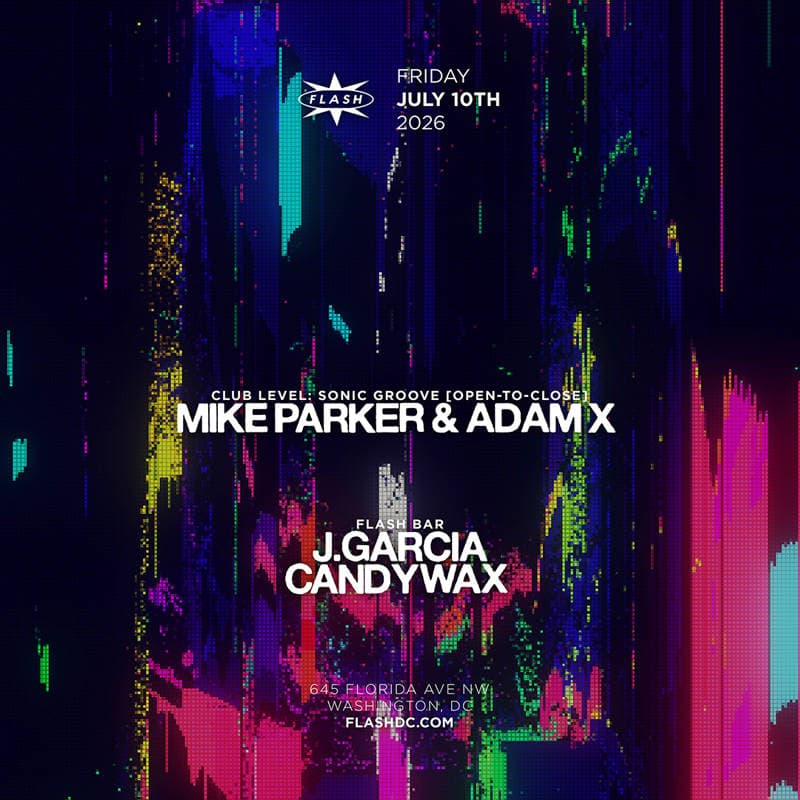 Sonic Groove: Mike Parker & Adam X [open-to-close]