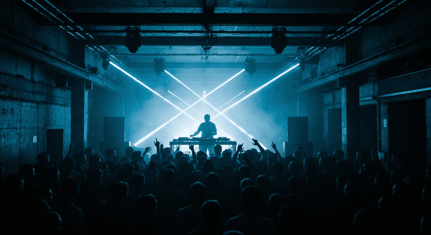 Live music performance inside a concert hall in Berlin