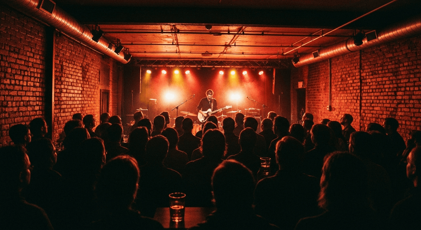 Live music performance inside a concert hall in Ottawa
