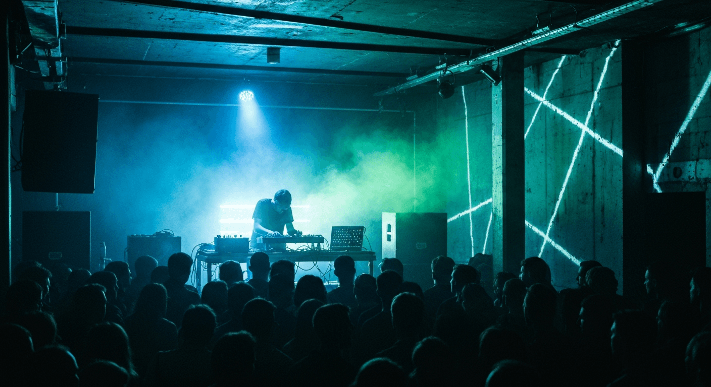 Live music performance inside a concert hall in The Hague