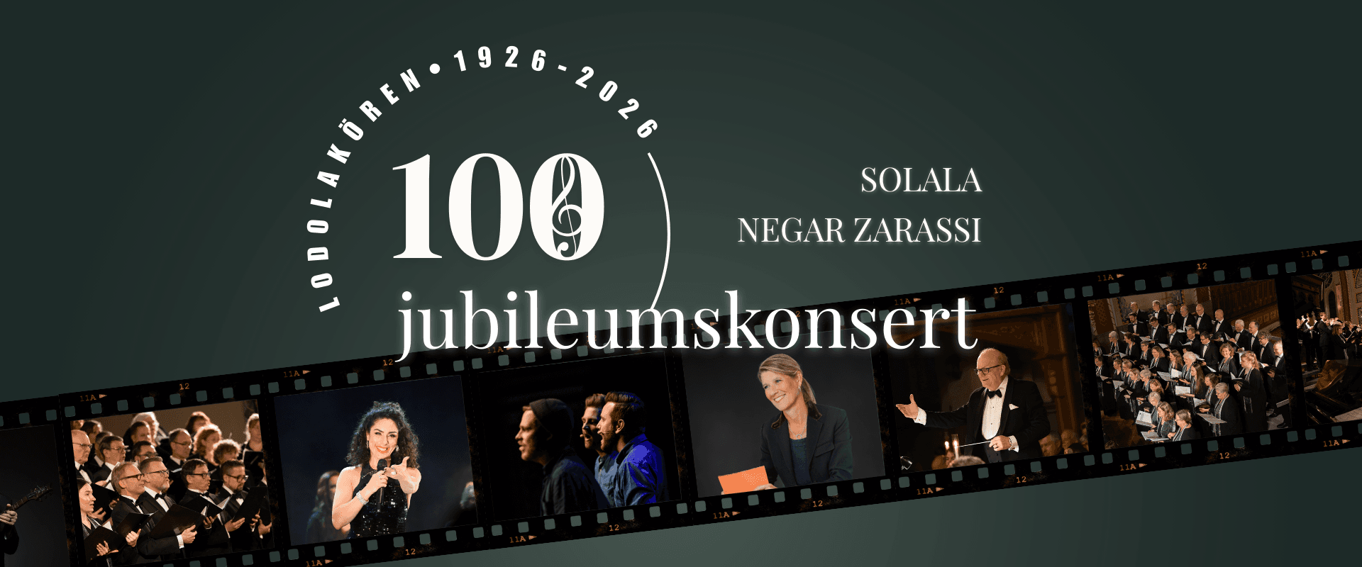 Jubileumskonsert – en musikalisk tidsresa med Lodolakören - Gästspel