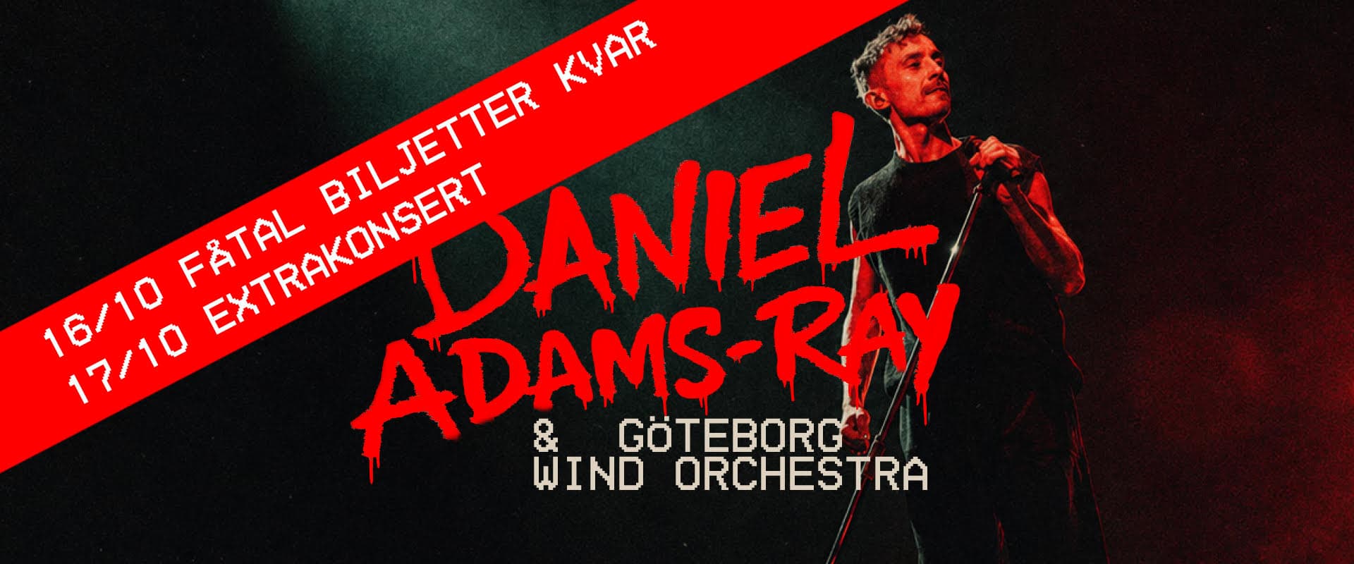 Daniel Adams-Ray & Göteborg Wind Orchestra - Live i Haga Konserthall