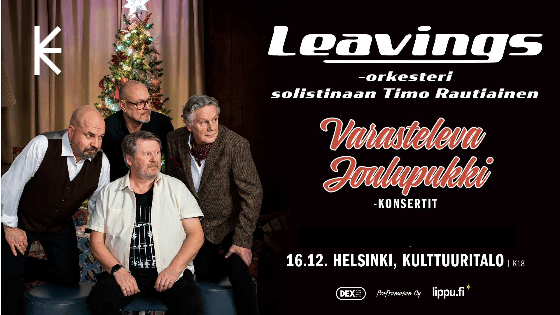 Leavings-Orkesteri solistinaan Timo Rautiainen: Varasteleva Joulupukki