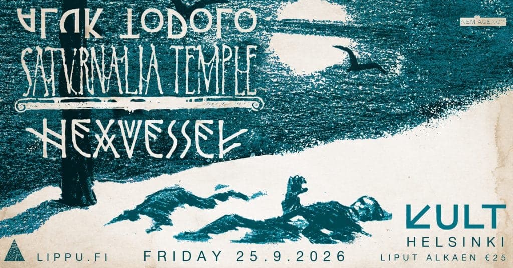 Aluk Todolo (FR) + Saturnalia Temple (SE) + Hexwessel (FI)