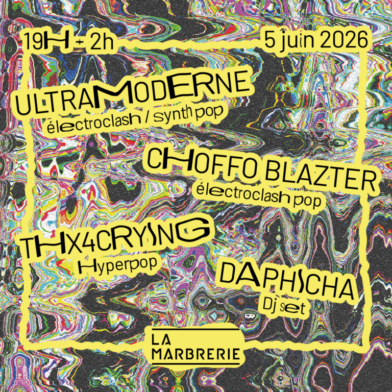 Choffo Blazter + Ultramoderne + Thx4crying + Daphicha (dj set)concert + aftershow