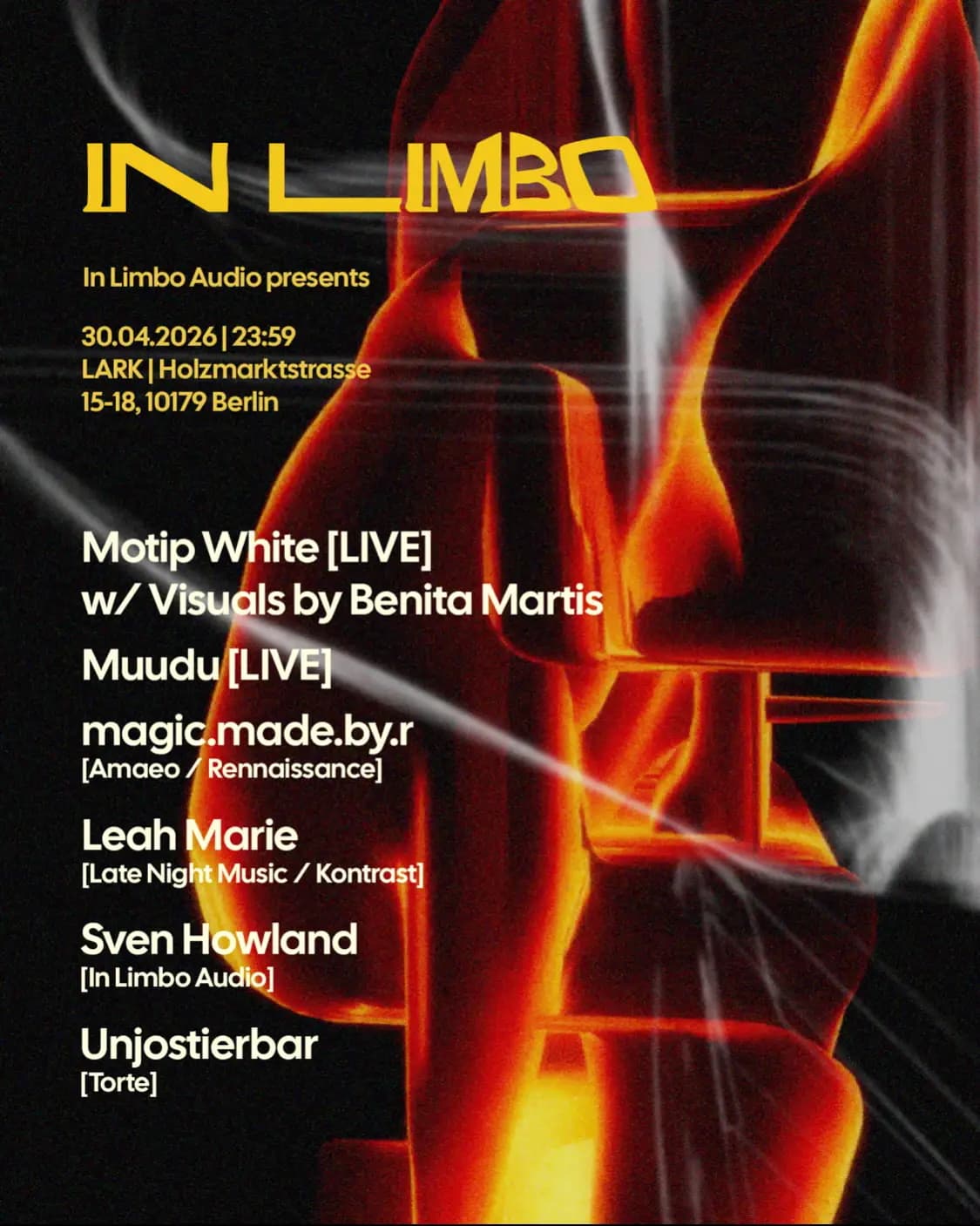 In Limbo – Motip White (live) & Muudu (live) Berlin