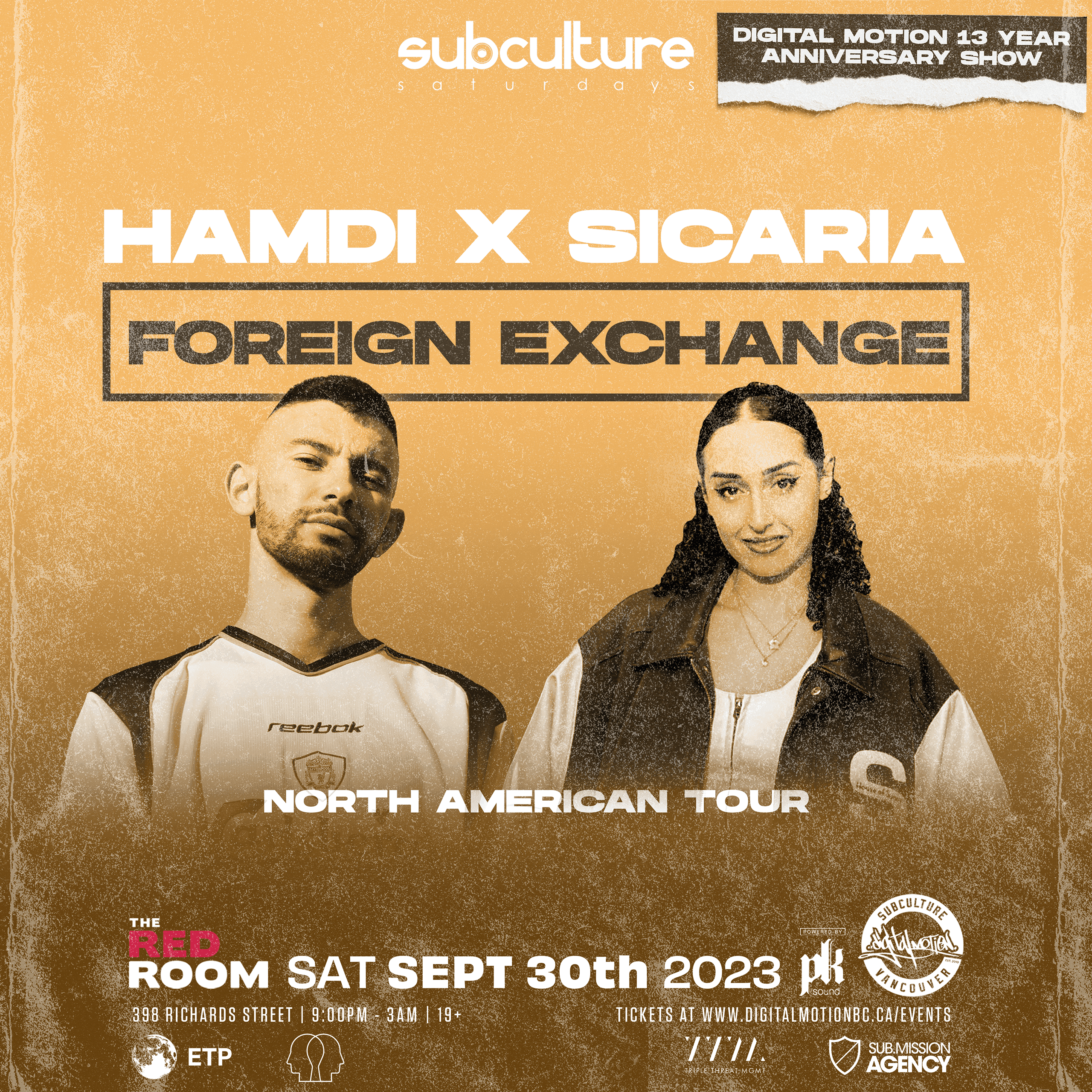 Digital Motion 13 YEAR anniversary w/ Hamdi and Sicaria