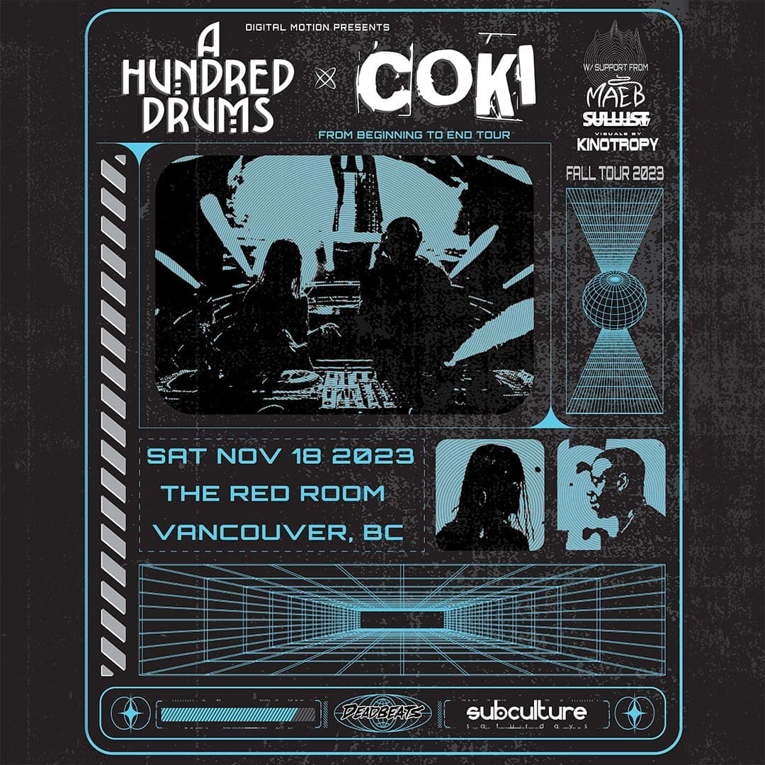 A HUNDRED DRUMS and COKI