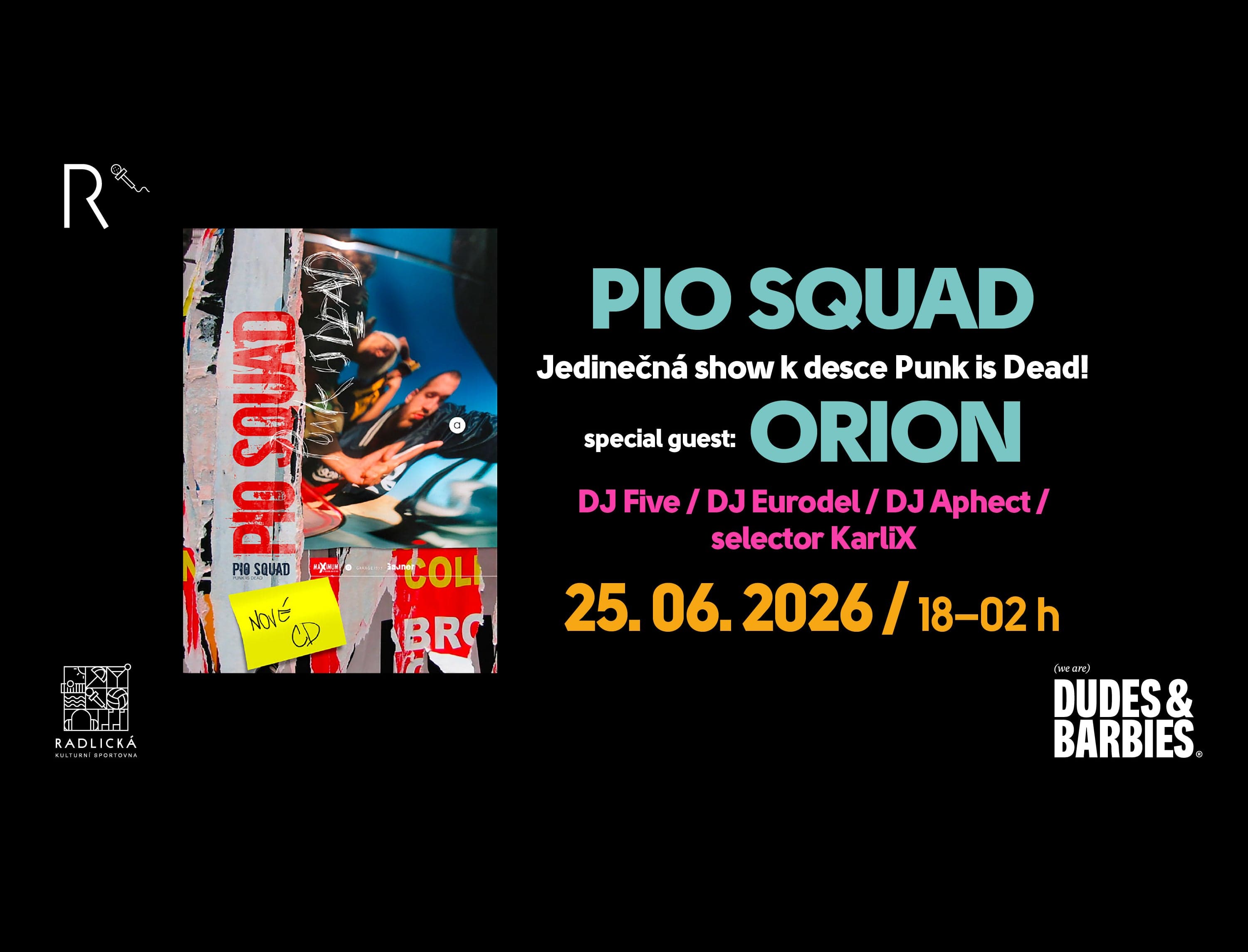 Pio Squad v Radlické kulturní sportovně