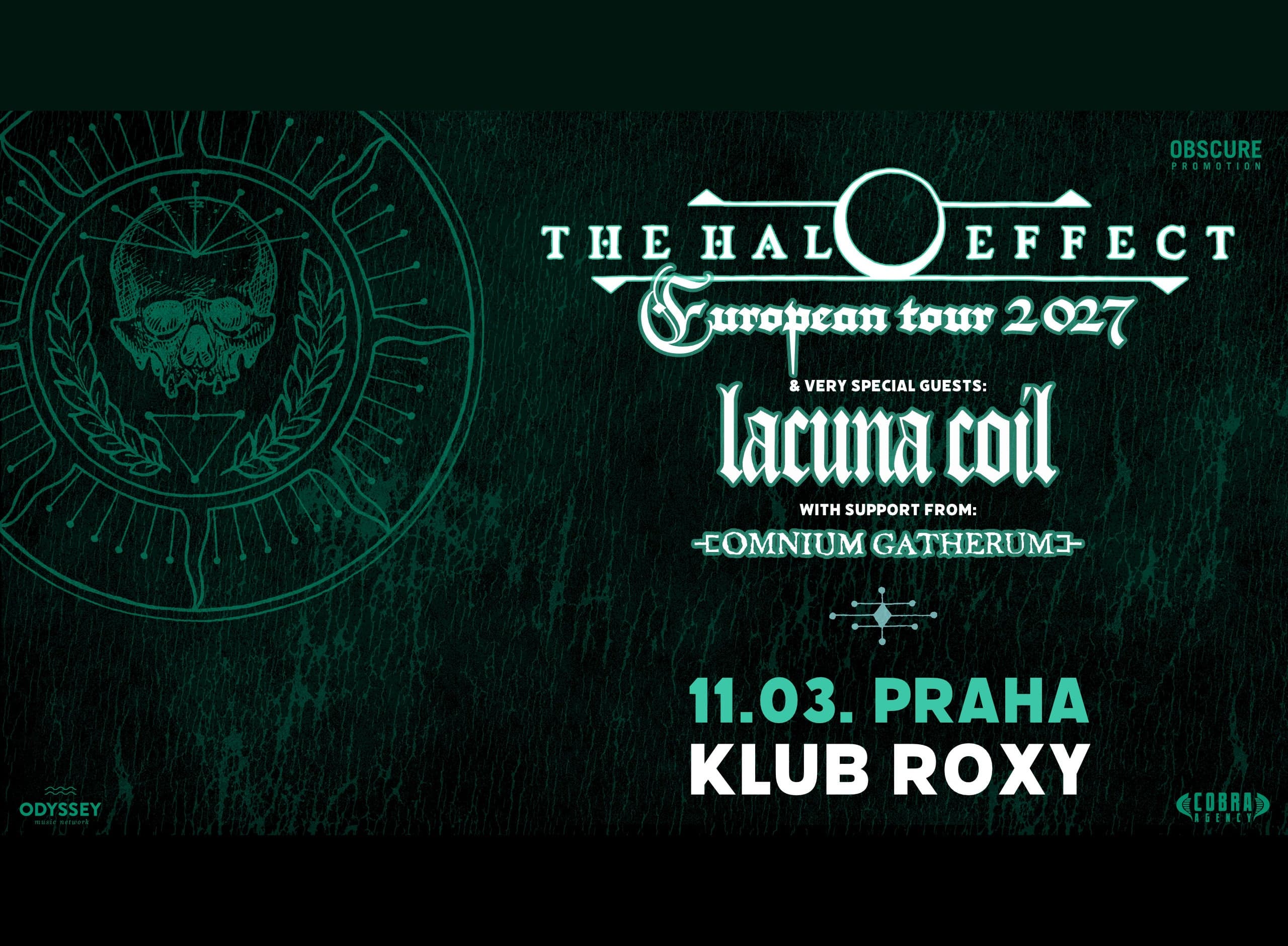 THE HALO EFFECT, LACUNA COIL, OMNIUM GATHERUM