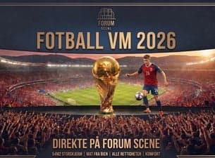 Fotball VM på Forum Scene - Dagspass 24.juni
