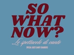 So what now?