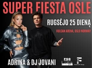 SUPER FIESTA: ADRINA & DJ JOVANI