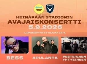 Heinäpään stadionin avajaiskonsertti
