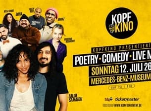 Kopfkino Vol.23: Comedy • Poetry • Live Musik in Stuttgart "Open Air"