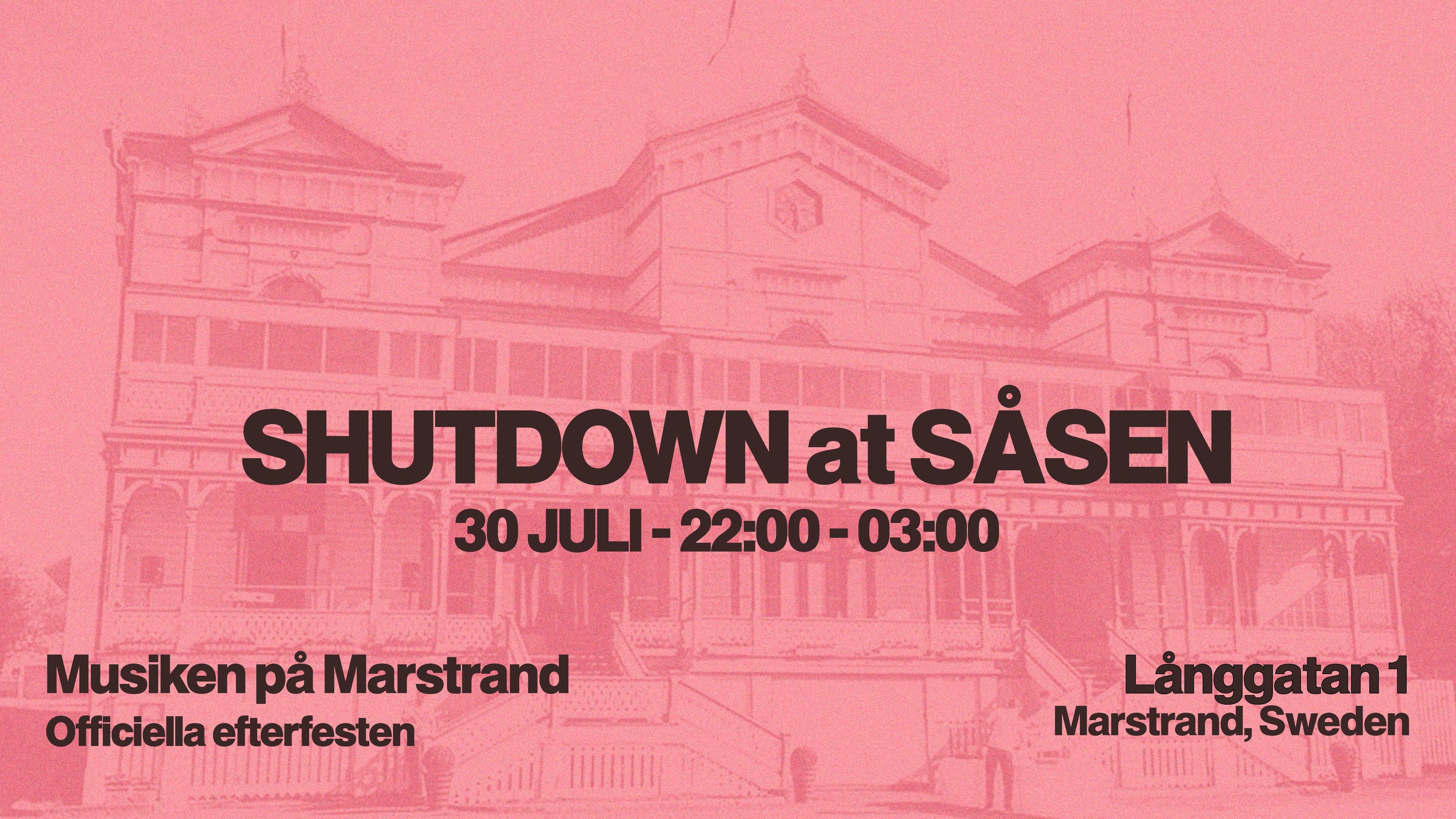 SHUTDOWN at Såsen