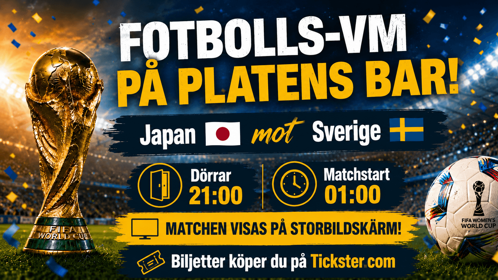 JAPAN 🇯🇵 - SVERIGE 🇸🇪 @platensbar