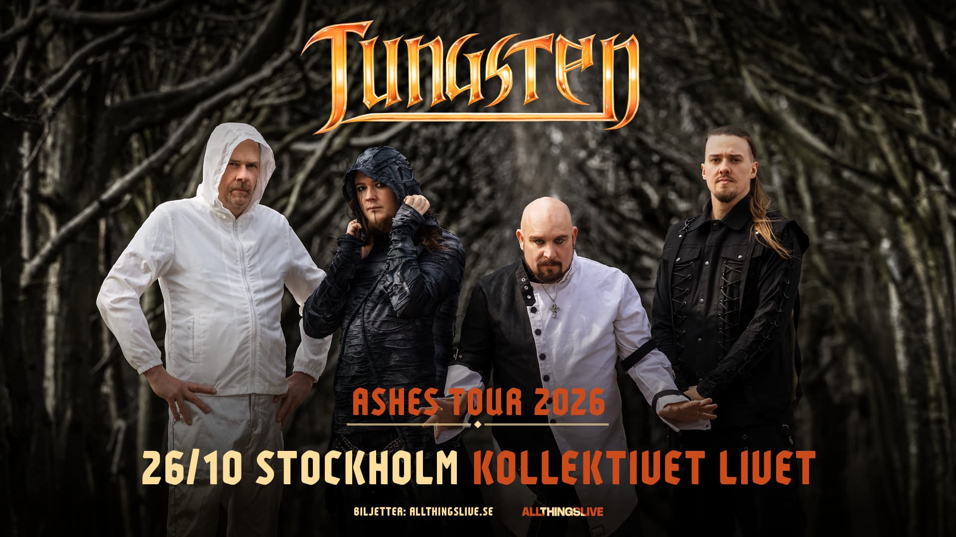 Tungsten - Ashes Tour 2026 | Stockholm