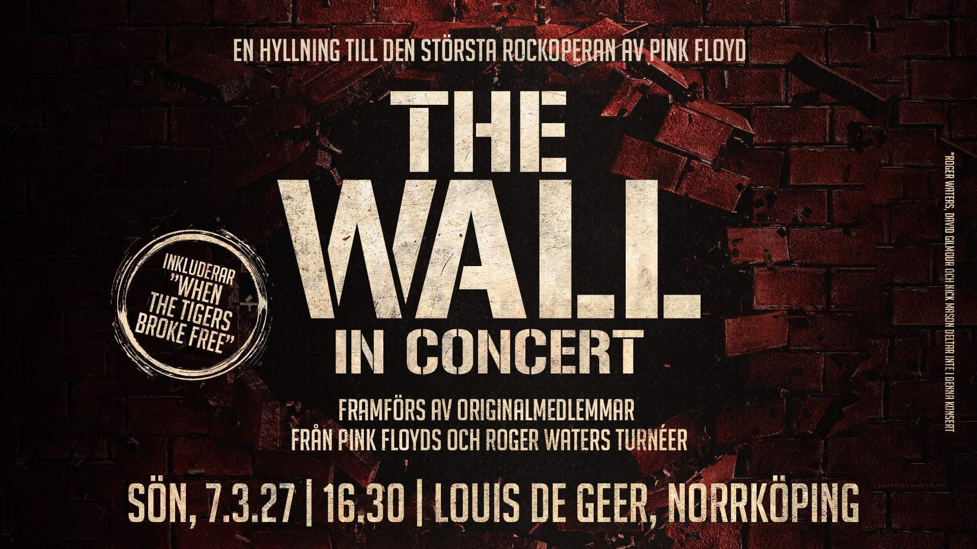 PINK FLOYD’S THE WALL – IN CONCERT