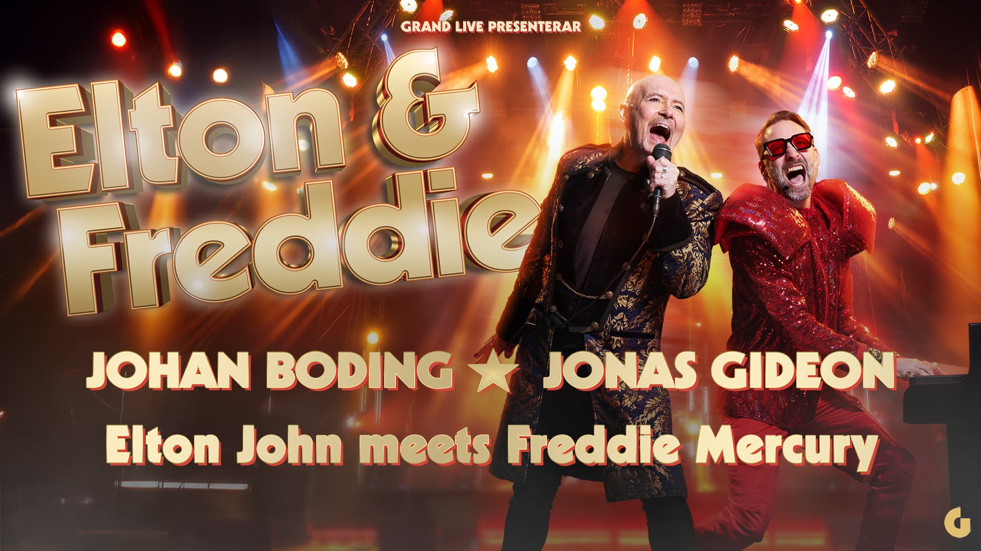 Elton John meets Freddie Mercury