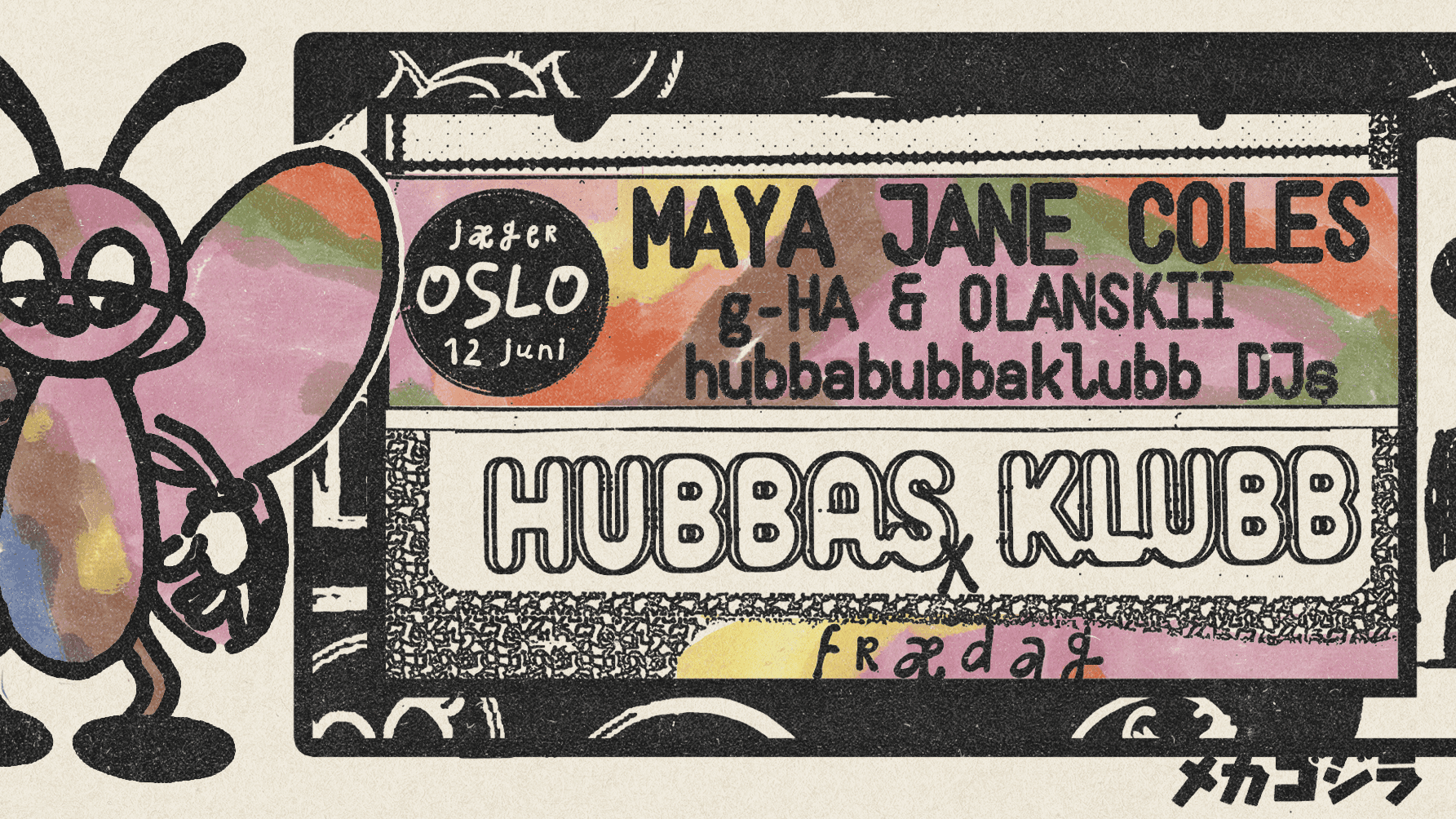 Frædag x Hubbas Klubb: Maya Jane Coles