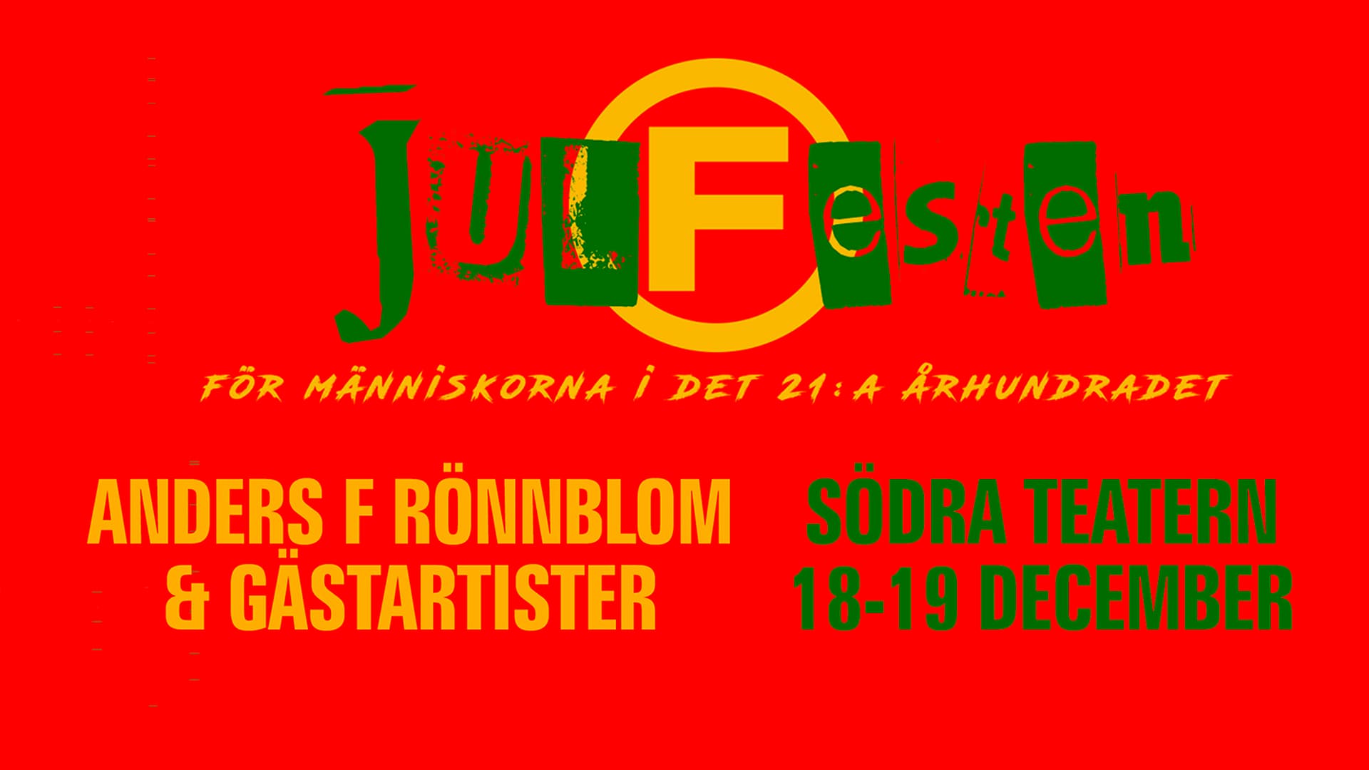 Anders F Rönnblom – Julfesten