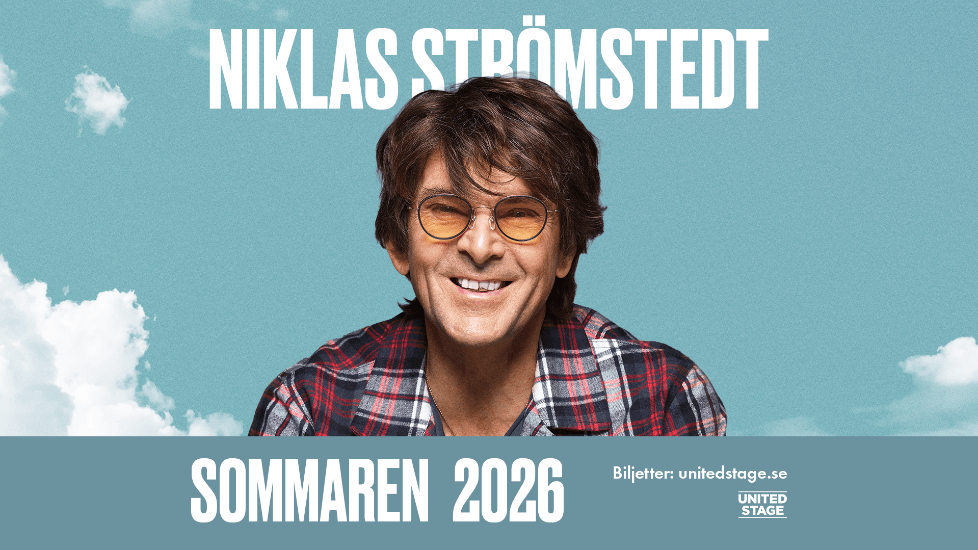 Niklas Strömstedt med band | Stadsträdgården