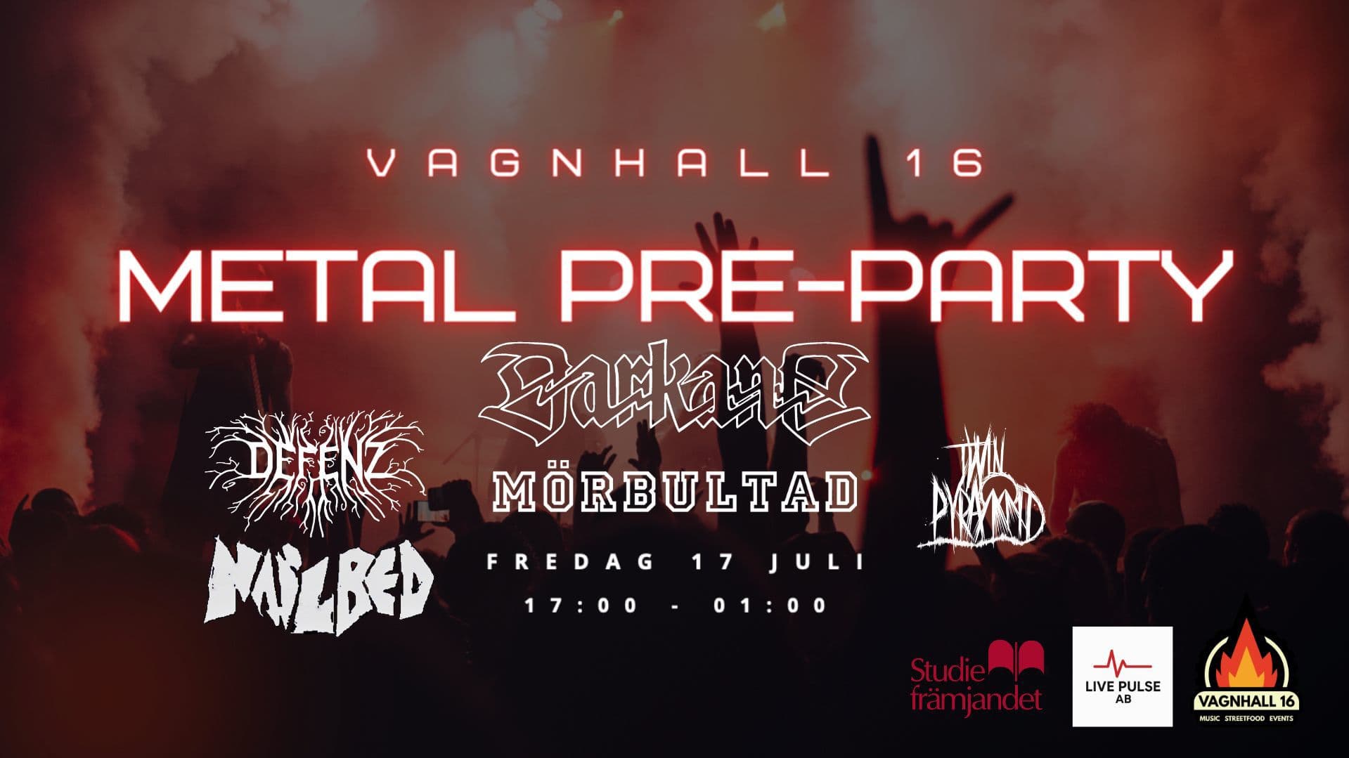 Vagnhall 16 Metal Pre-Party