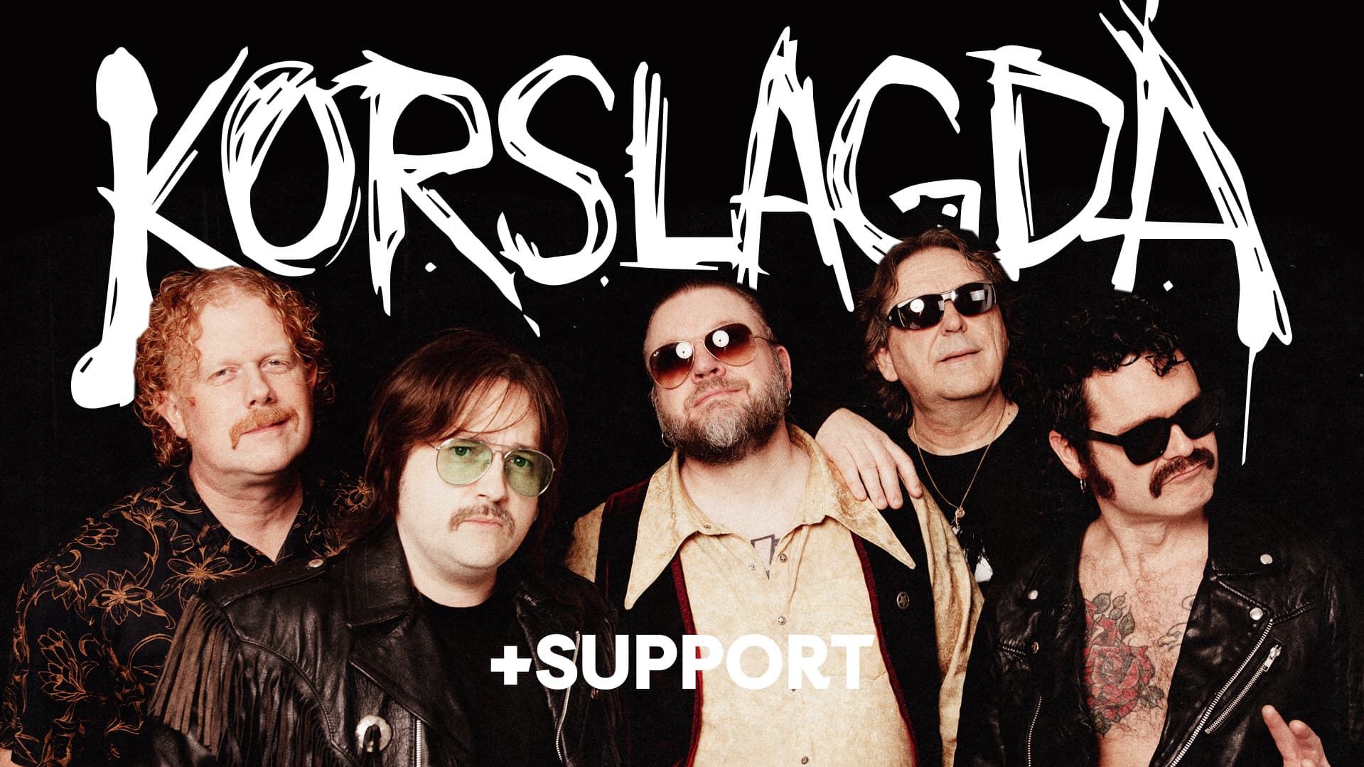 Korslagda + support
