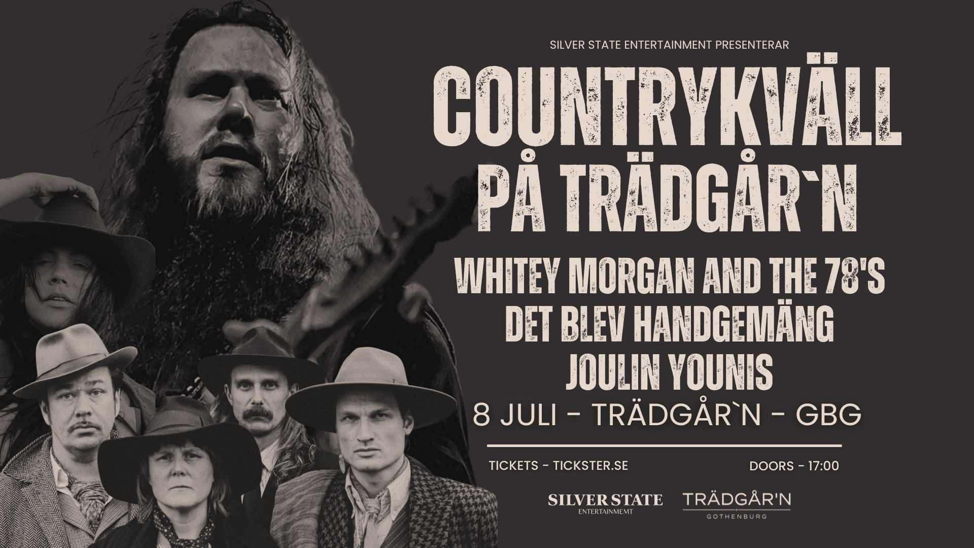 Countrykväll på Trädgår´n | 8:e juli