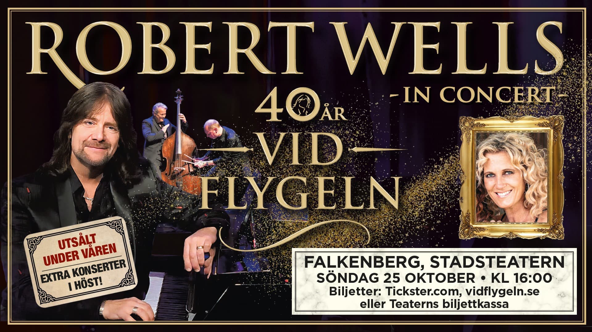 Robert Wells "40 år vid flygeln"