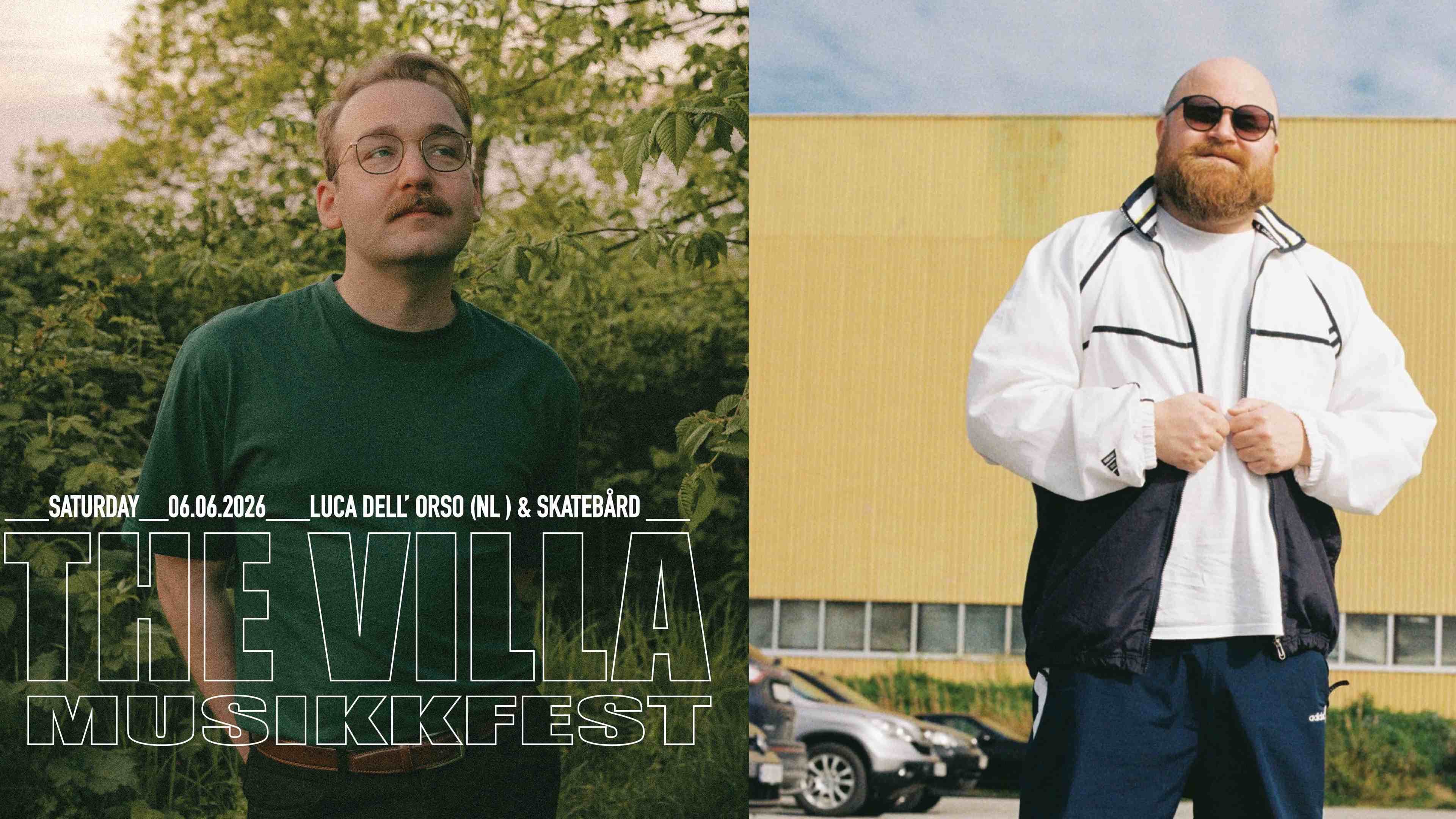 Musikkfest: Luca Dell'Orso (NL) & Skatebård