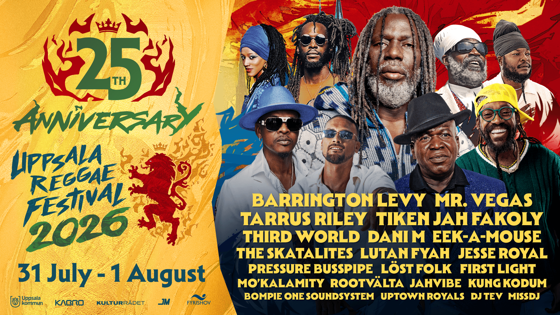 Uppsala Reggae Festival 2026