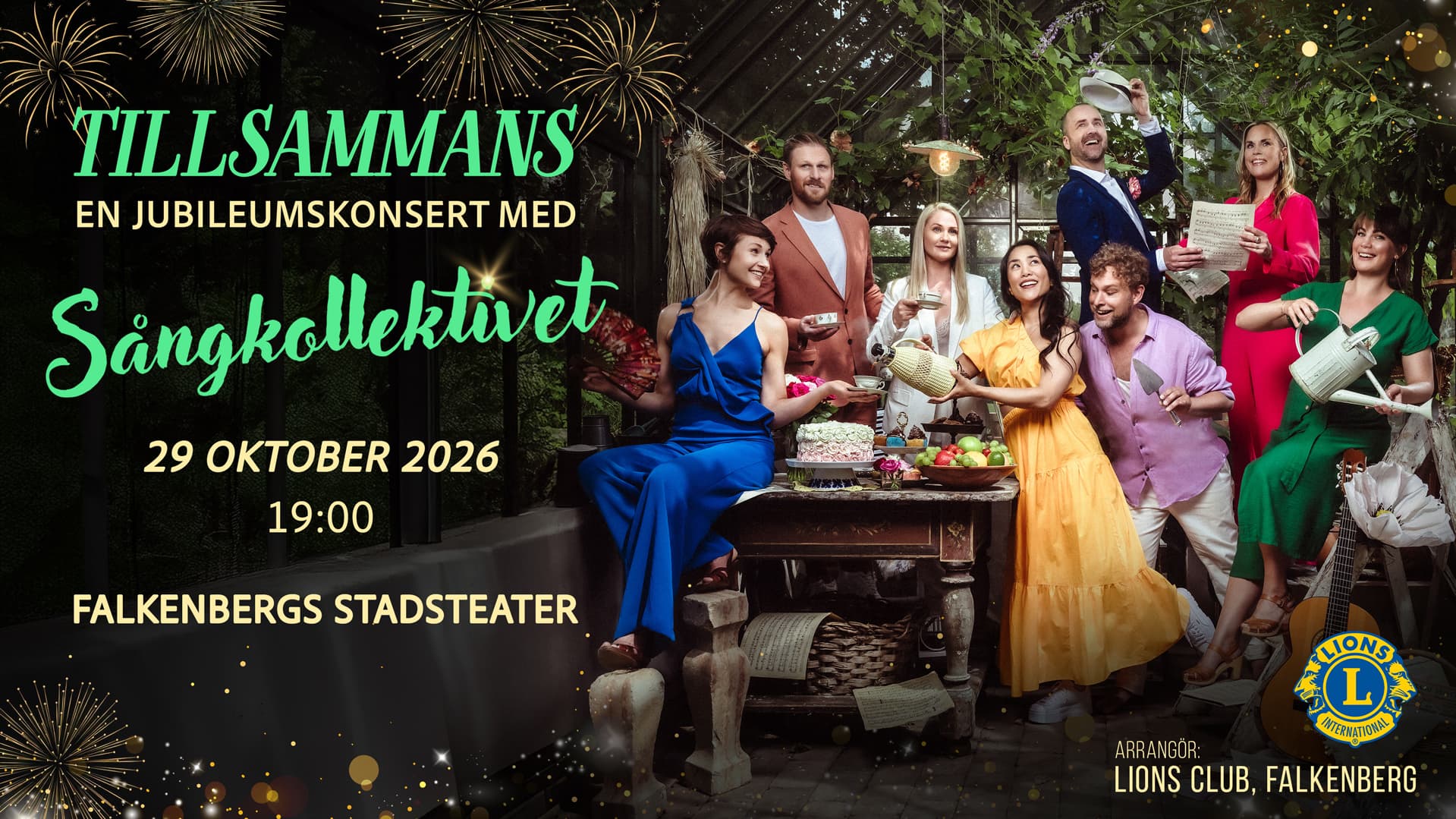 Lions jubileumskonsert med Sångkollektivet