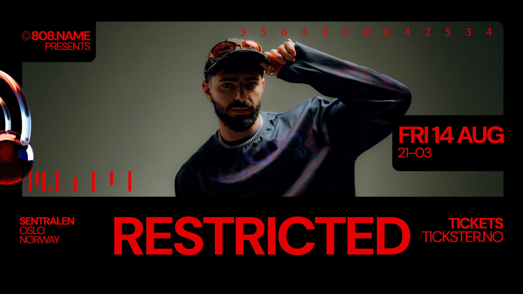 808 - RESTRICTED, OSLO - FRI 14 AUG