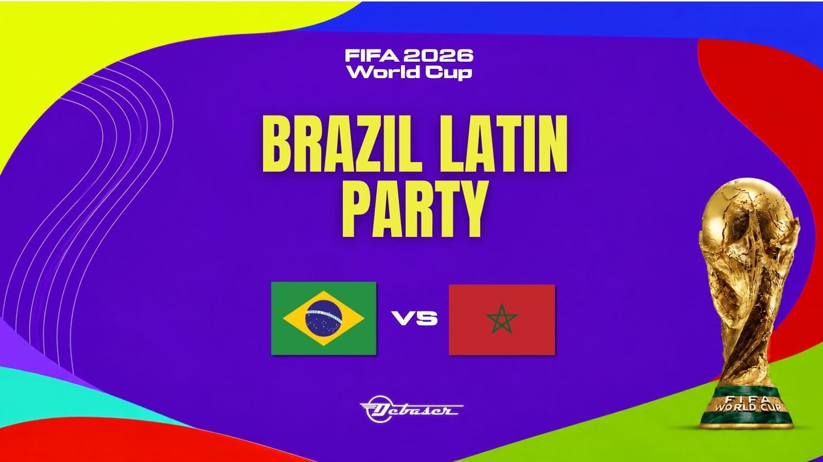 13/6 Brazil Worldcup Party | Debaser Klubben
