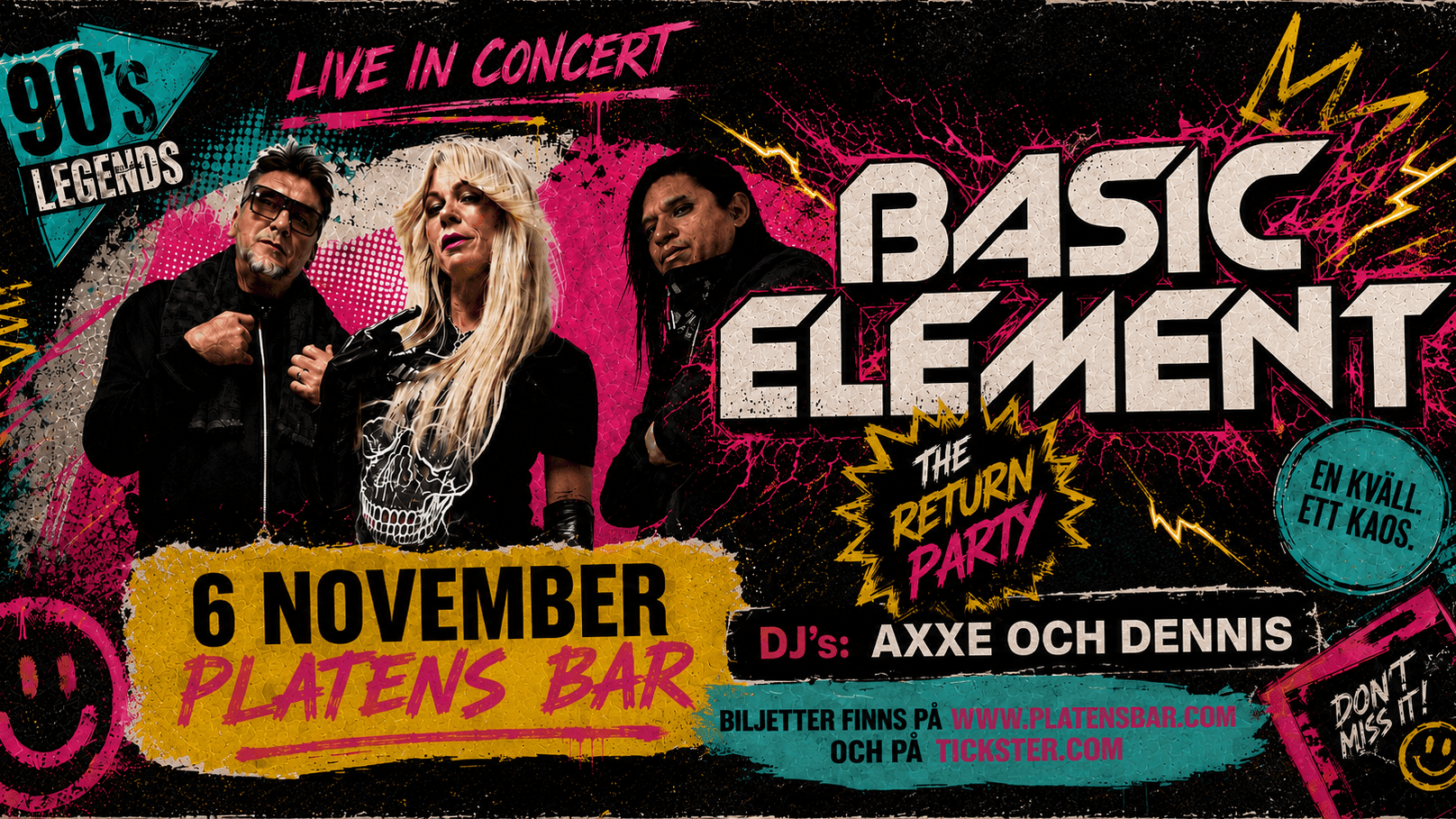 BASIC ELEMENT - THE RETURN PARTY