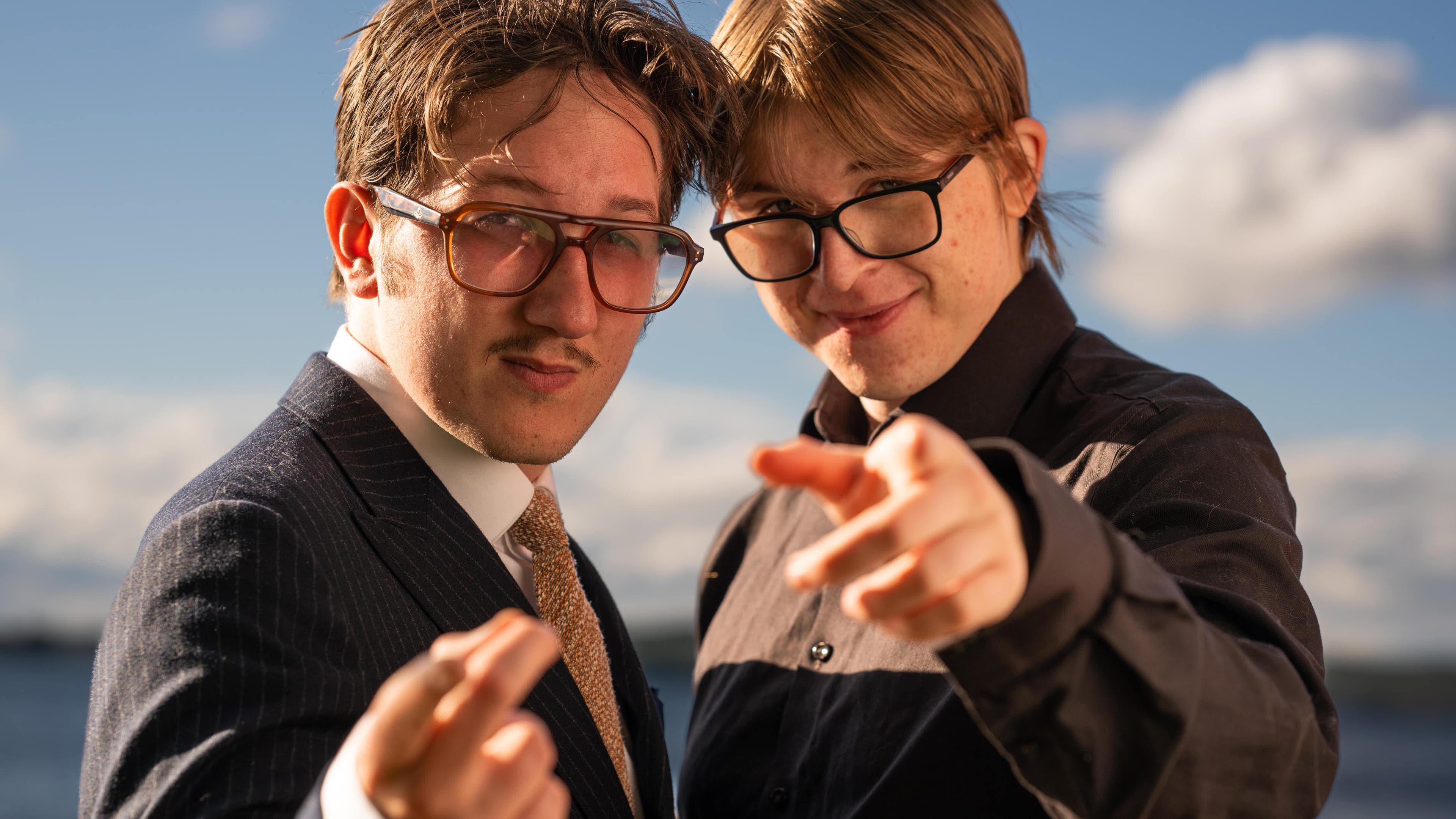 Anton Hellberg och Måns Hammarström