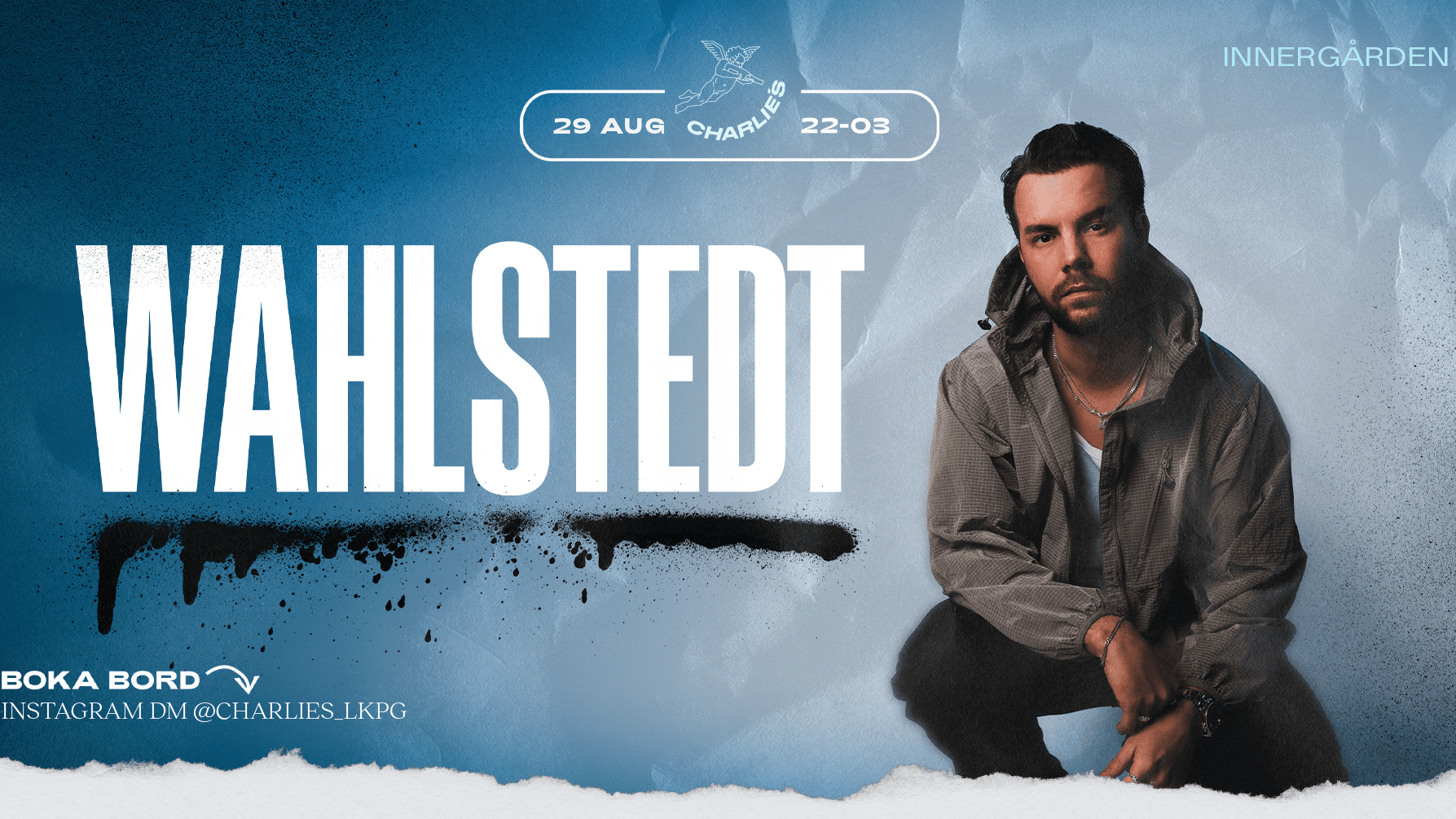 Charlie´s - CLOSING PARTY - 29 AUG - WAHLSTEDT