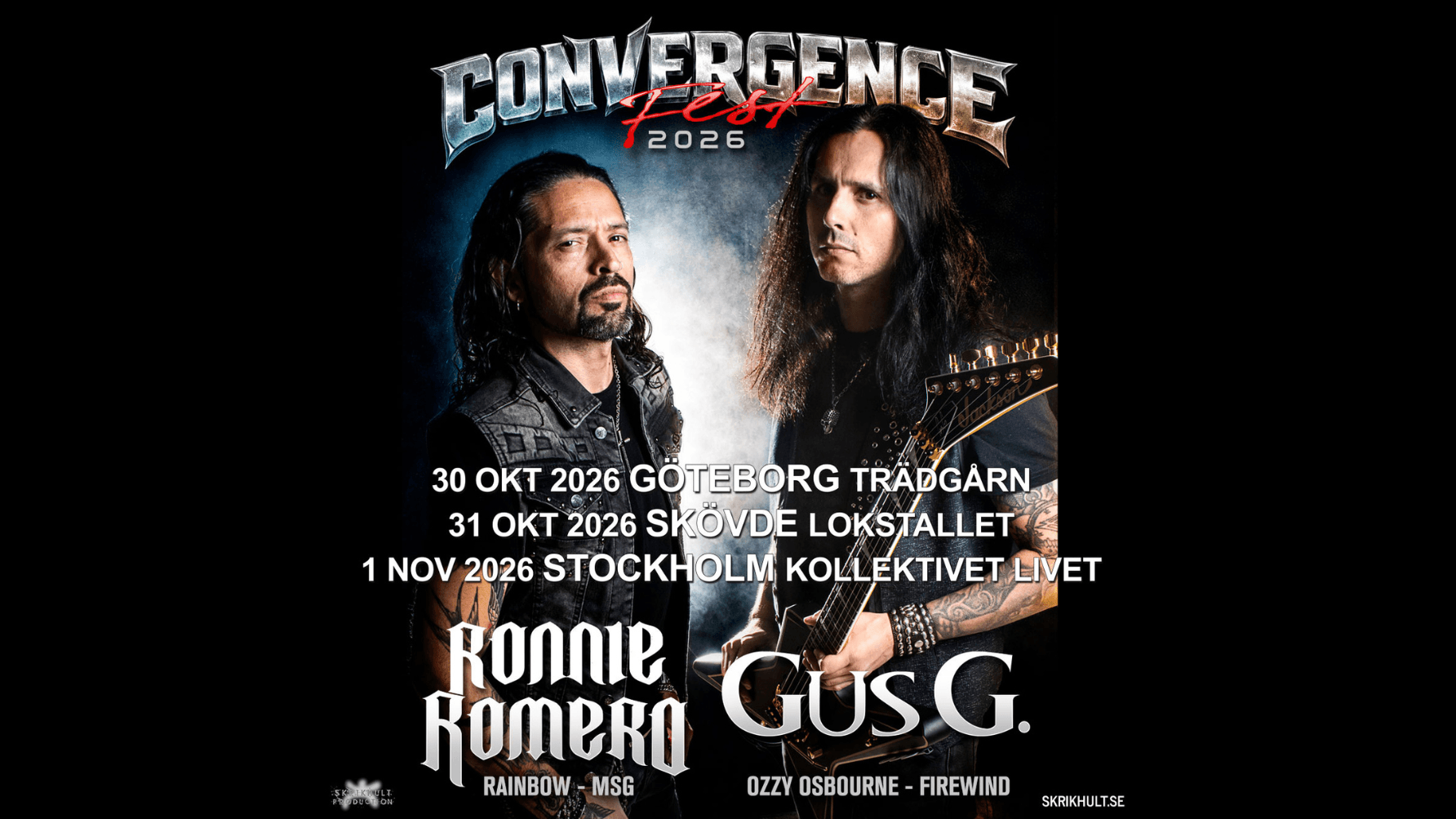 RONNIE ROMERO & GUS G - TRÄDGÅR'N