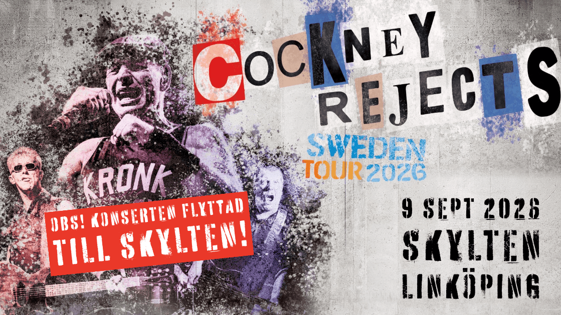 COCKNEY REJECTS + SUPPORT