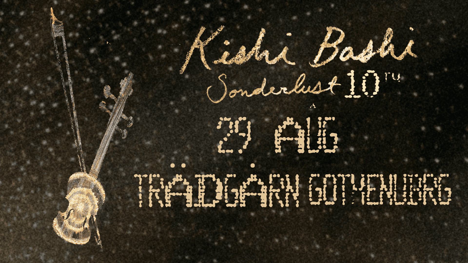 KISHI BASHI - TRÄDGÅR'N STUDIO LIVE - 29 AUG