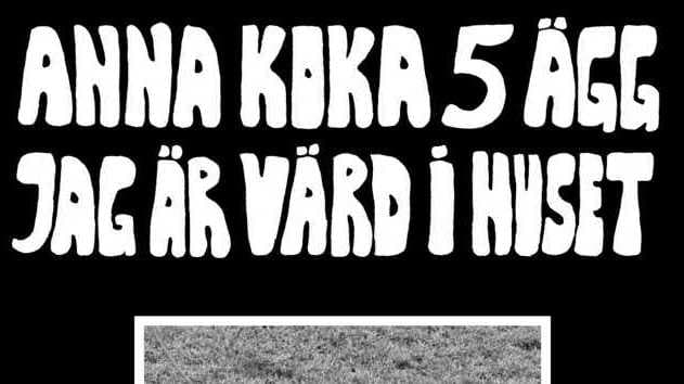 Anna Koka 5 Ägg Jag Är Värd i Huset + support