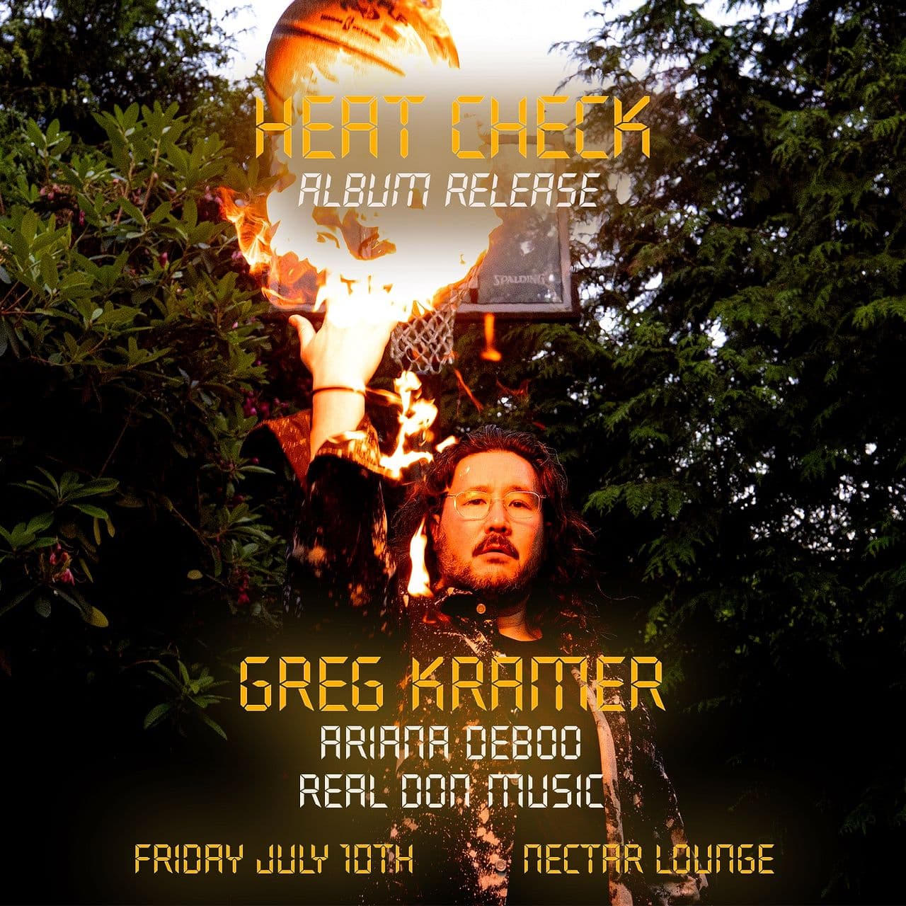 GREG KRAMER (album release) with Ariana Deboo and Real Don Music