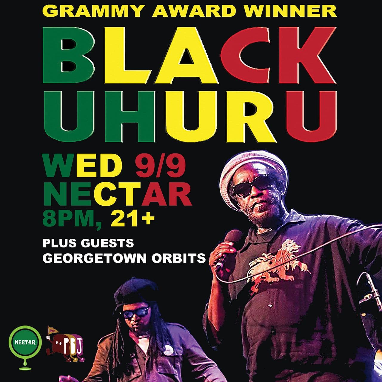 BLACK UHURU plus Georgetown Orbits